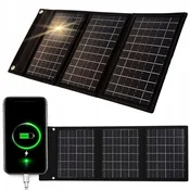 Prenosna 20W zložljiva sončna celica USB polnilec 51x28cm