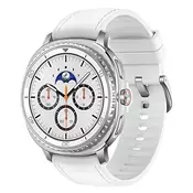 Samsung Galaxy Watch 8 Classic 3.3 cm (1.3) AMOLED 46 mm Digital 438 x 438 pixels Touchscreen 4G Silver Wi-Fi GPS (satellite)