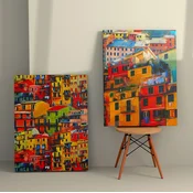 Wallity Zidna dekoracija 2KNV4259, 70 x 100cm, 2 komada