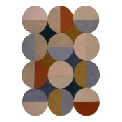 Ročno tkana volnena preproga 160x230 cm Mia Ellipse – Flair Rugs