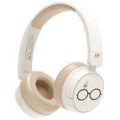 Djecje slušalice OTL Technologies - Harry Potter, bežicne, bijele