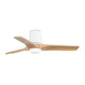 FARO 33836WT-1TW-LED ventilator HEYWOODTUBS sa prigušiva, 10W/230V, borovina/bela, precnik 90 cm WT+DO