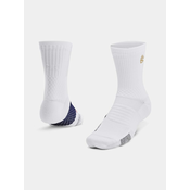Under Armour Nogavice Curry UA AD Playmaker 1p Mid-WHT M