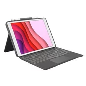 Logitech Combo Touch QWERTY Angleški (britanski) Smart Connector Grafit