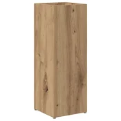 Vidaxl Stojalo za dežnik Umetni hrast 20 x 20 x 55,5 cm