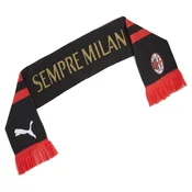 PUMA AC Milan ftblEssentials Scarf, Men, Red/Black, OSFA