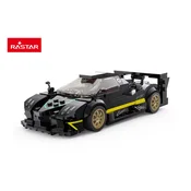 Licencirani avto na daljinsko upravljanje in sestavljanje 1:28 Pagani Zonda RASTAR - črn