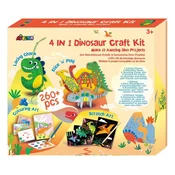 shumee Komplet za izdelavo dinozavrov 4 v 1