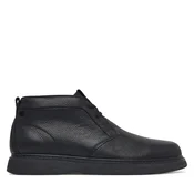 Tommy Hilfiger Nizki čevlji Comfort Leather Chukka FM0FM06075 Črna