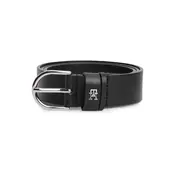 TOMMY HILFIGER Pas ESSENTIAL EFFORTLESS 3.0  črna