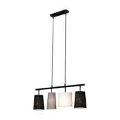 Brilo 4027-045 - Viseci luster na sajli SHADES 4xE27/40W/230V