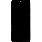 Rezervni del Samsung LCD zaslon + dotik + prednji pokrov G980/G981 Galaxy S20 Cloud Blue brez kamere (servisni paket) (GH82-31432D)