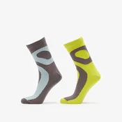 Nogavice On Liquid Logo Sock High 2-Pack Lime/ Eclipse S