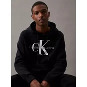 Calvin Klein Muški duks J30J320934, Crni