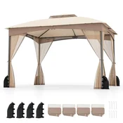 Northix Vrtni paviljon 36 x 3 m z mrežo proti komarjem