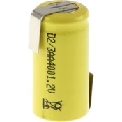 Mexcel Posebni akumulator 2/3 AA Z-spajkalni rep, Flat-Top NiCd Mexcel D-2/3AA400 1.2 V 400 mAh