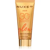 Nuxe Sun Glow zaščitni tonirani fluid za obraz SPF 30 40 ml