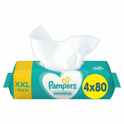 Pampers Vlažne maramice XXL Sensitive 4x80pcs