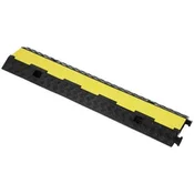 VEVOR Zaščita kablov rampa 2 kanala 98x24x45 cm črna