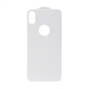 Zastitno staklo 5D FULL COVER(zadnje) za iPhone X belo.