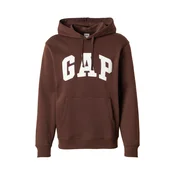 GAP Majica HERITAGE čokolada/bela