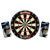 Pikado tarča Winmau Blade 5 in 2 kompleta puščic 22gr