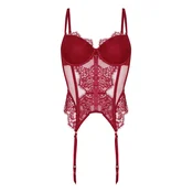 Hunkemöller Steznik Cecilia karminsko rdeča