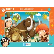 Puzzle 72 pcs dino and mammut bf248 ( 108/22480 )