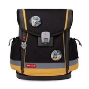 Šolska torba, magnetno zapiranje, BELMIL Classy Plus Wolves Sand