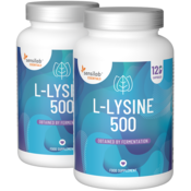 Essentials L-lizin 500, visoka doza - veganska, 240 kapsula