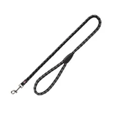 TRIXIE CAVO POVODEC ČRN S-M 1.00 m/12 mm