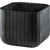 KETER cvetlični lonec CUBE PLANTER L, antraciten