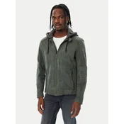 Milestone Usnjena jakna MS Flavio 632205 60910 Zelena Regular Fit