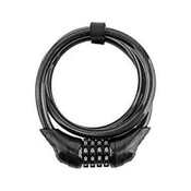 LOKOT ŠIFRA, OnGuard Cable Locks NEON SERIES COMBO CABLE LOCK 120CM X 12MM, CRNI
