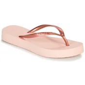 Havaianas Japonke SLIM FLATFORM Rožnata