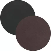 LINDDNA Podstavek za kozarce, krog, Double, Nupo Purple/Nupo black