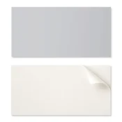 shumee Vinilna stenska plošča za moderno notranjo dekoracijo 120x60 cm sive barve