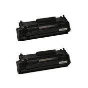Canon - Komplet tonerjev za Canon CRG-703 (7616A005) (črna), dvojno pakiranje, kompatibilen