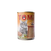 TOMI Vlažna hrana za macke u konzervi, Pacetina, 400 g