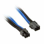 SilverStone 6-Pin-PCIe zu 6-Pin-PCIe Kabel 250mm - schwarz/blau SST-PP07-IDE6BA
