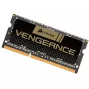 CORSAIR 4GB Vengeance Notebook DDR3 1600MHz CL9 CMSX4GX3M1A1600C9