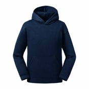 Navy blue childrens hoodie Authentic Russell