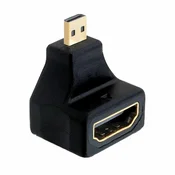 DELOCK Delock adapter HDMI-D mikro M - HDMI Ž kotni 65270, (21028207)