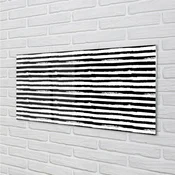 tulup.si Stenska plošča za kuhinjo Nepravilne proge zebra 125x50 cm