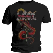 Ozzy Osbourne Majica Vintage Snake Unisex Black 2XL
