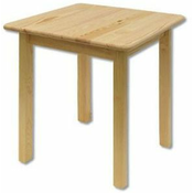 eoshop Jedilna miza ST108 S60 iz masivnega lesa (barva lesa: Gray)