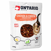 Ontario Cat priboljški s piščancem in sirom 50 g