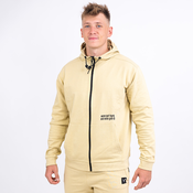 Tadej Pogačar MEN ZIPPER HOODIE, moška jopa, bež JETBE