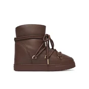 Inuikii Škornji za sneg Full Leather Wedge 1001.004.0092 Temno rjava