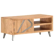 Stolic za kavu 90 x 45 x 40 cm od masivnog drva bagrema